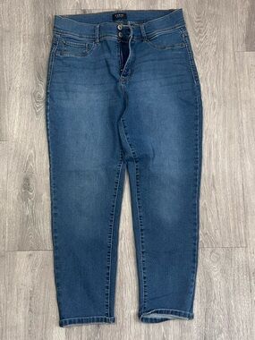 Dark Blue High-Rise Skinny Jeggings